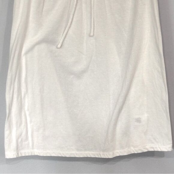 Converse | Women’s White Sleeveless Elastic Waist Swim Coverup Dress - Picture 4 of 16